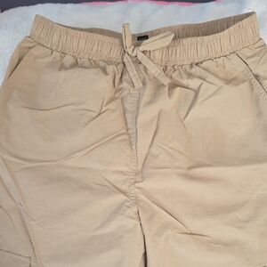 Art Class (Target) Tan Nylon Joggers Girls Size L 10/12